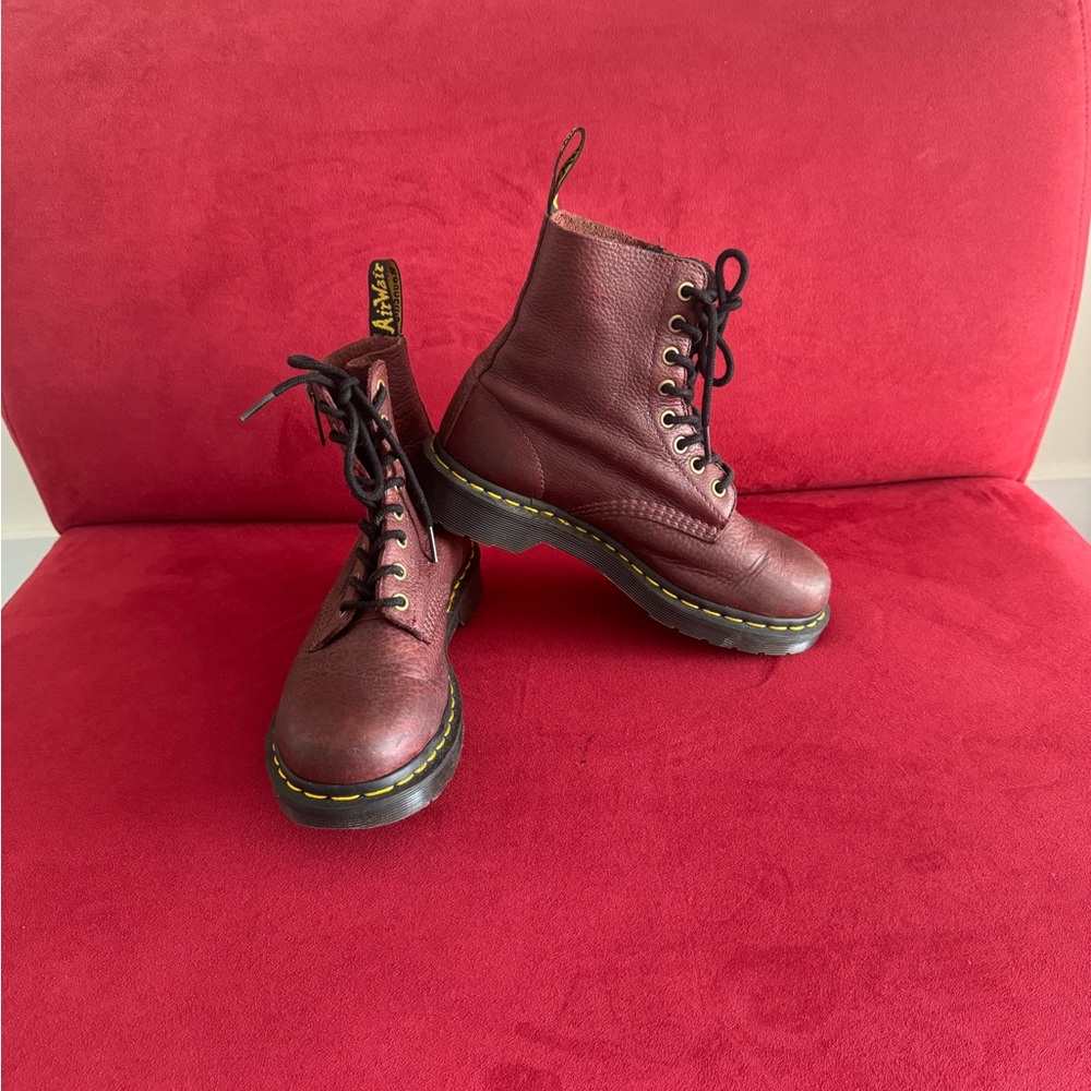 Dr. Martens Women Red Boots
